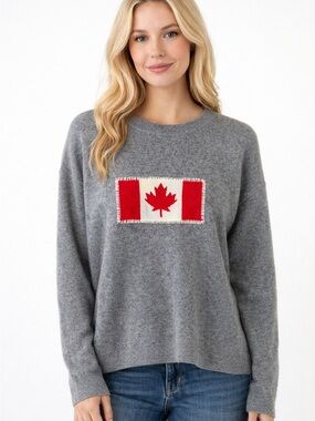 Wilt Cashmere Canada Flag Sweater